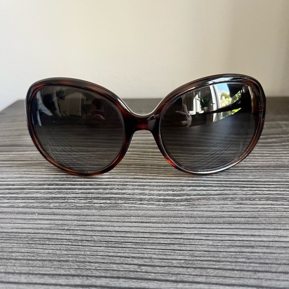 Valentino Women\'s Dark Brown Tortoise Sunglasses main image 10